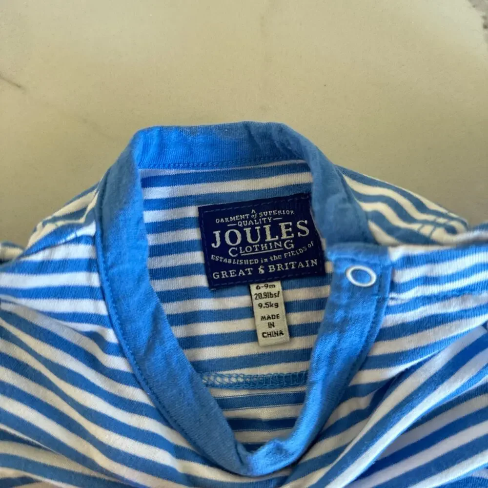 Joules blue stripe